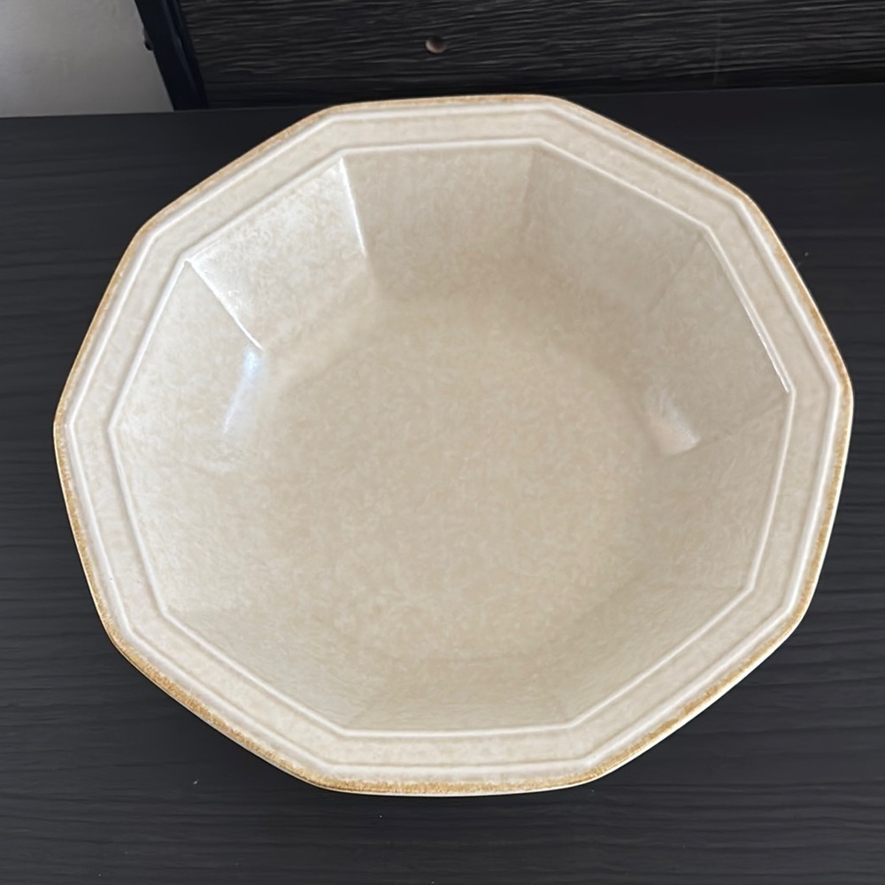 Vintage Mikasa Avante Ivory FE 900 Serving Bowl
